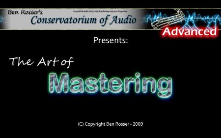 Conservatorium of Audio The Art of Mastering TUTORiAL