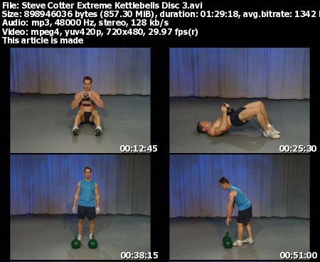 Steve Cotter - Extreme Kettlebell Workout