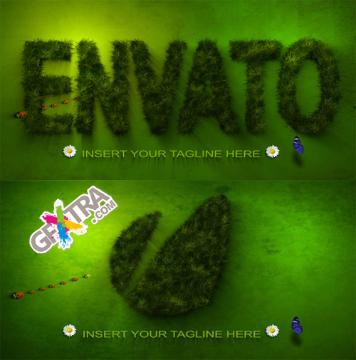 Grass Logo - Project for After Effects (VideoHive)