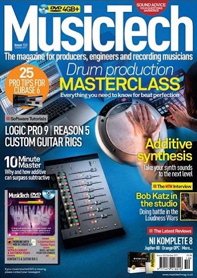 Music Tech Magazine Issue 103 October 2011 DVDR TUTORiAL