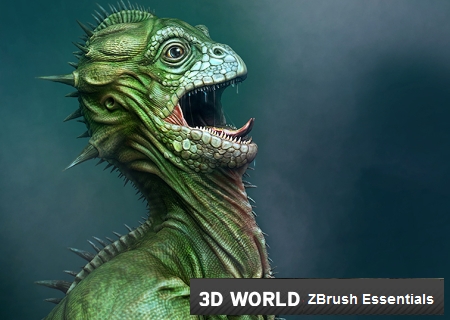 3D World ZBrush Essentials DVD TUTORiAL