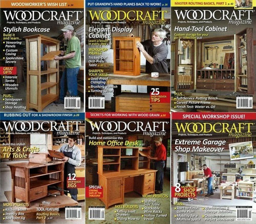 Woodcraft Magazine №38-43 2011 + Bonus CD (Full Year Collection)
