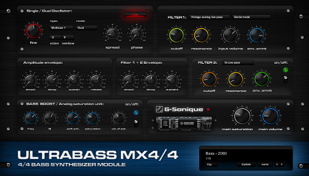 G-Sonique Ultrabass MX4/4 VSTi v1.0 MERRY XMAS-ASSiGN