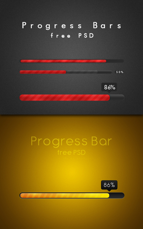 PSD Elements 2012 - Progress Bar