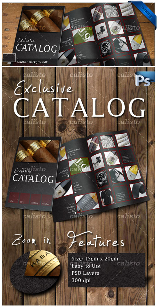 PSD Elegant Catalog Template