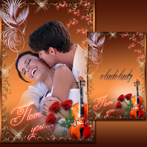 Romantic Photoframe - Melody of Love