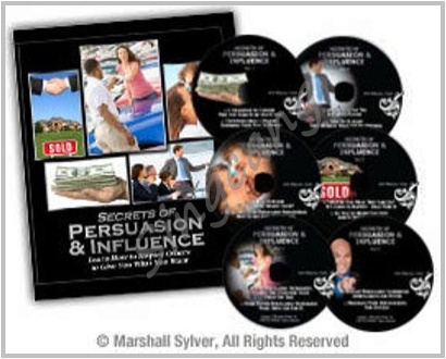 Hypnotist Marshall Sylver Persuasion And Influence DVD Set
