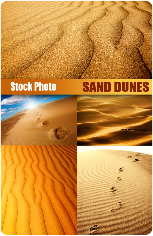 UHQ Stock Photo - Sand dunes