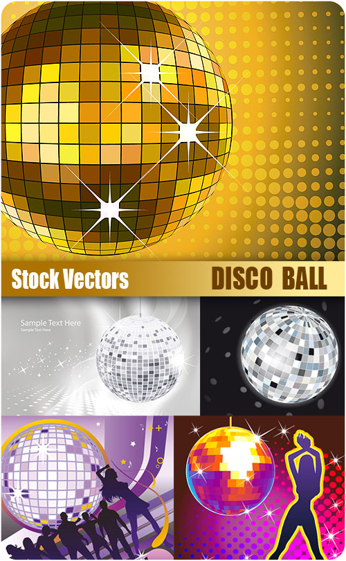 Stock Vectors - Disco Ball