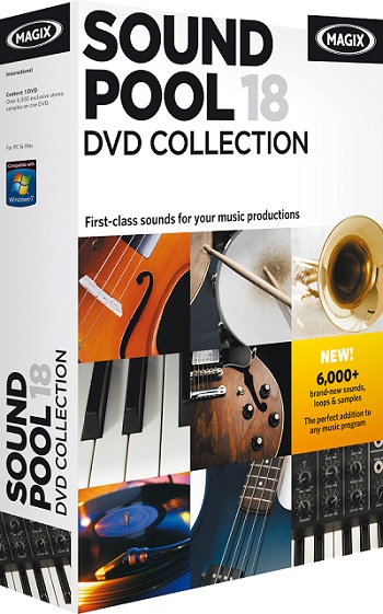 Magix Soundpool DVD Collection 18 SCD DVD9-BX8