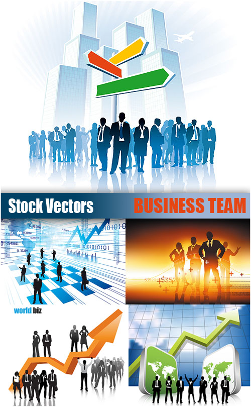 Stock Vectors - Business Team