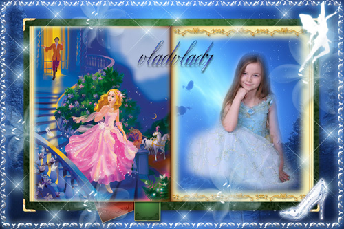 Kid's Photoframe - Tale of Cinderella