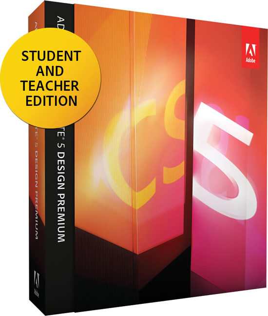 Adobe Creative Suite 5.5 Design Premium European Retail ISO (Student + Teacher Edition)