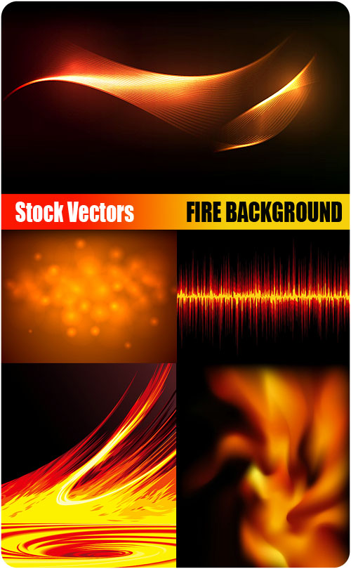 Stock Vectors - Fire Background