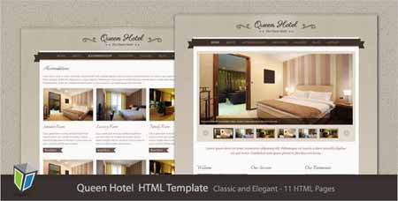 ThemeForest - Queen Hotel - Classic and Elegant HTML Template (RIP)