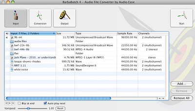 Audioease BarbaBatch4 v4.0.58 MAC OSX