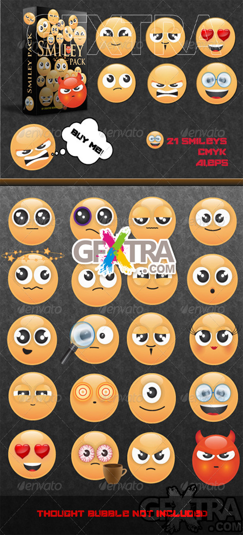 GraphicRiver - Smiley Pack 2304887