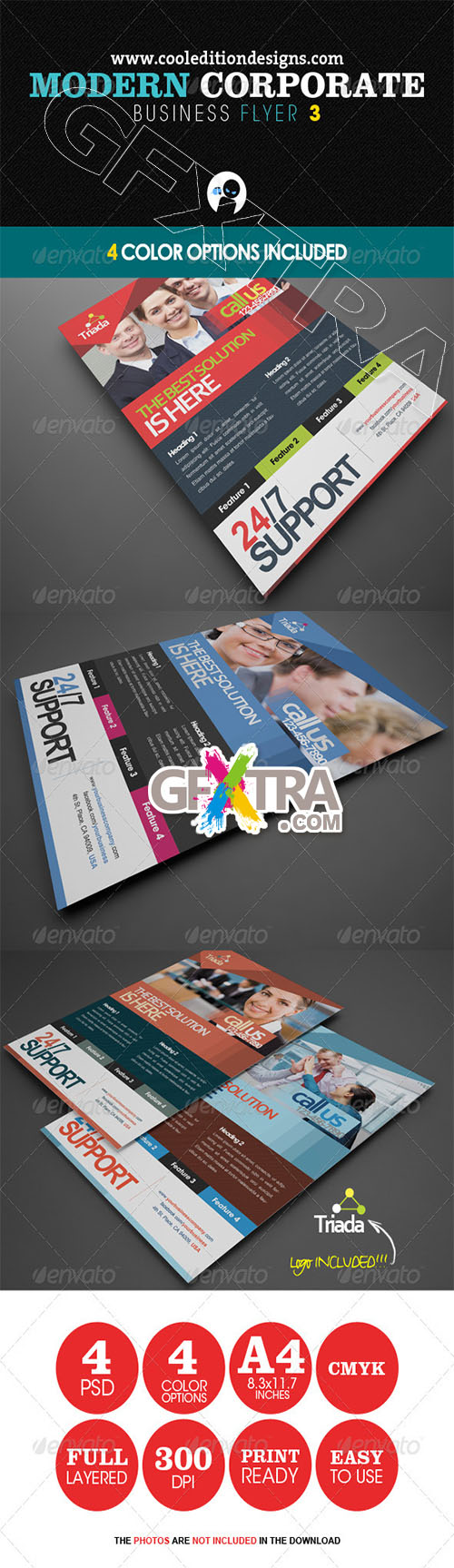 GraphicRiver - Modern Corporate Business Flyer 3