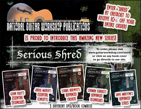 Alfred Music Publishing Serious Shred Series 2012 DVD TUTORiAL