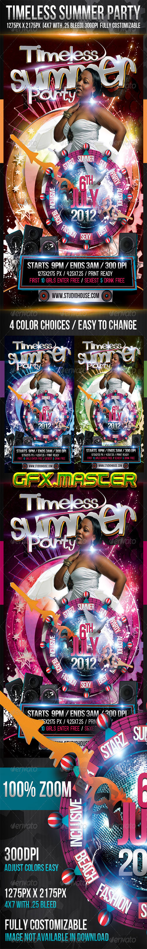GraphicRiver - Timeless Summer Party