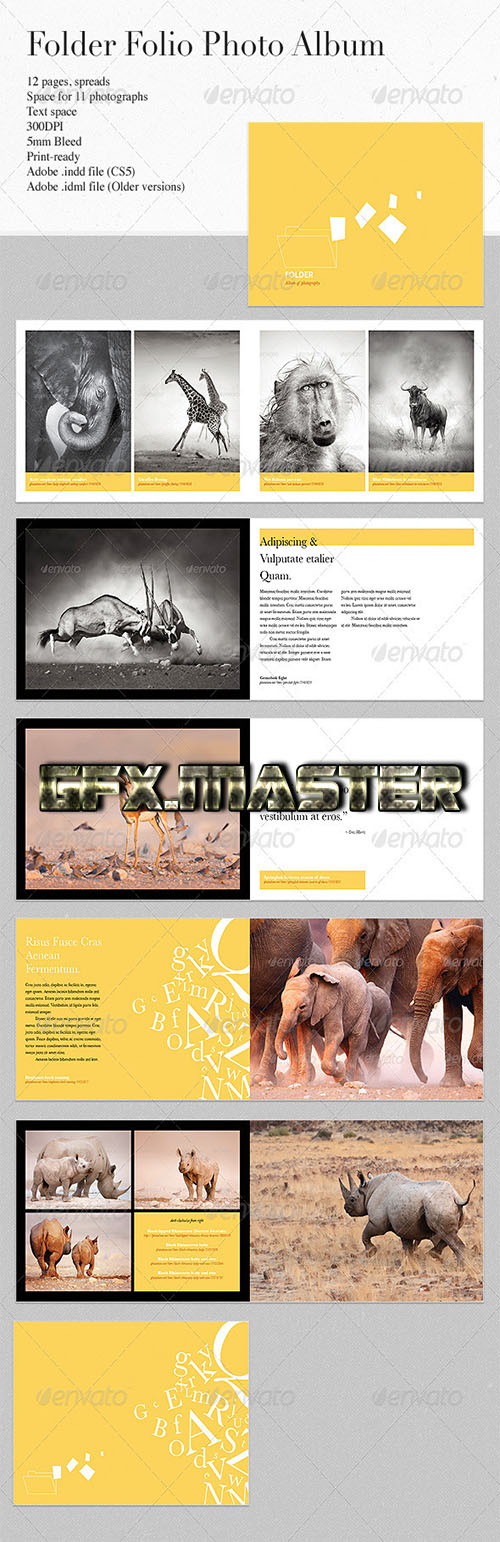 GraphicRiver - Folder - Photography Folio/Album
