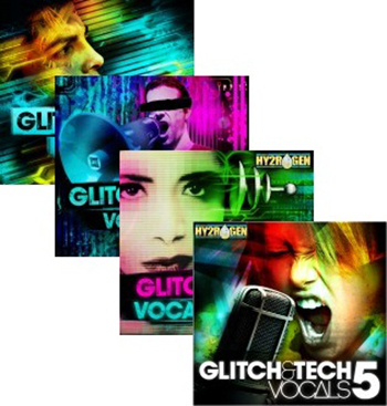 Hy2rogen Glitch and Tech Vocals 1-5 WAV-DYNAMiCS