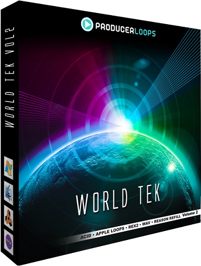 Producer Loops World Tek Volume 2 WAV REX