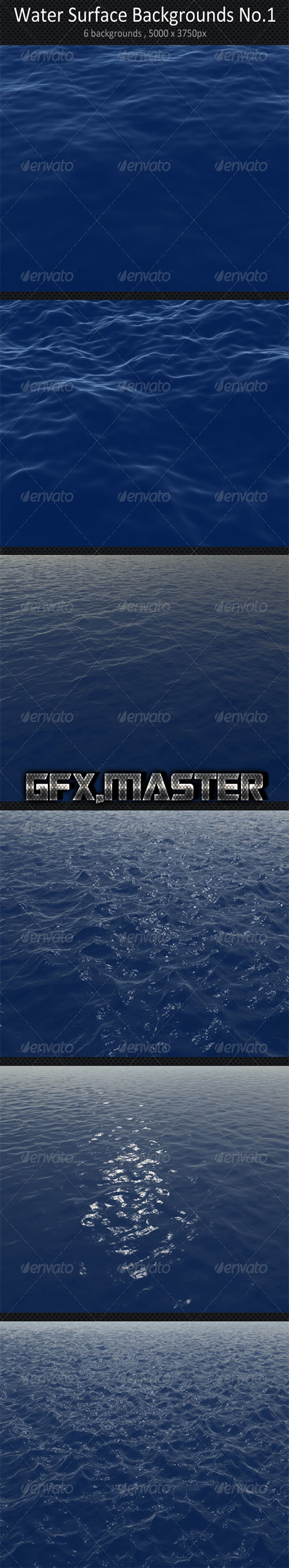 GraphicRiver - Water Surface Backgrounds No.1