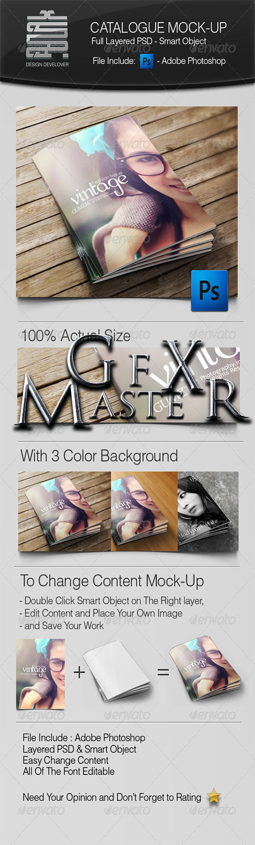 GraphicRiver - Catalogue Cover Mock-up