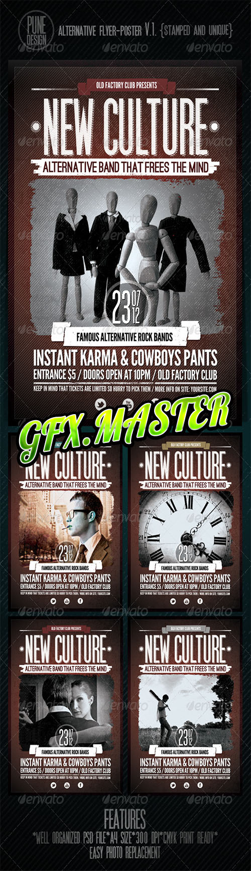 GraphicRiver - New Culture | Alternative Flyer/Poster V.1