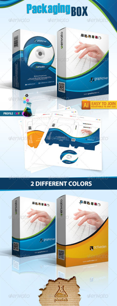 GraphicRiver - Packaging Box