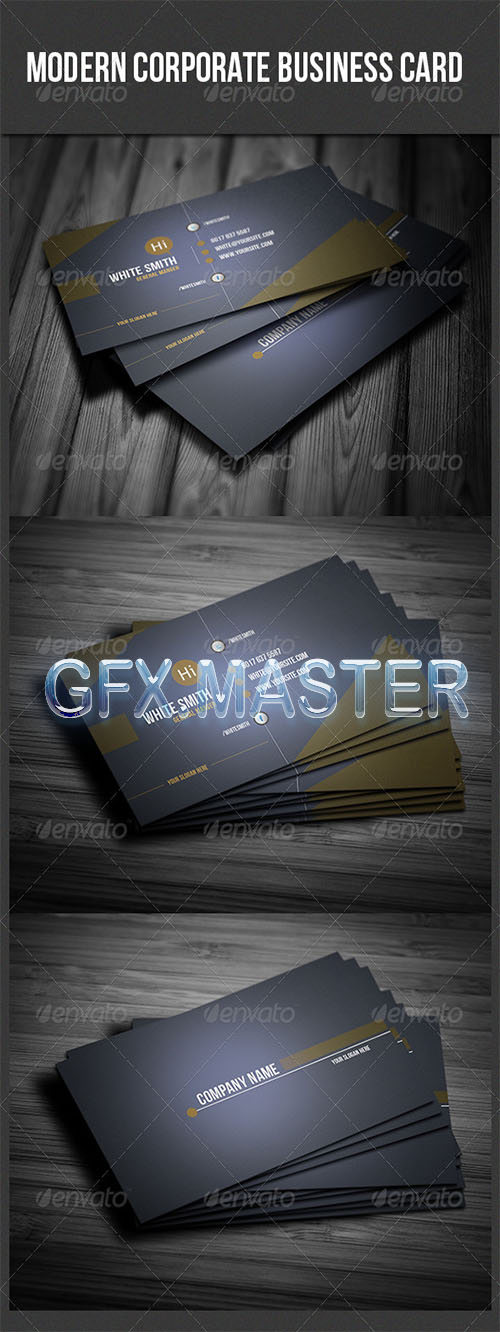 GraphicRiver - Modern Corporate Business Card