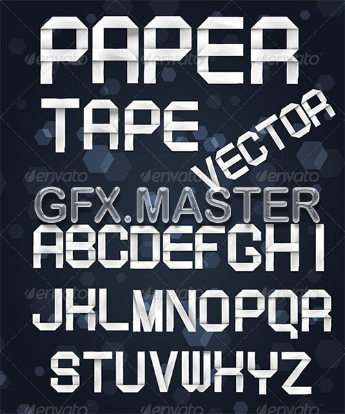 GraphicRiver - Paper Tape Vector