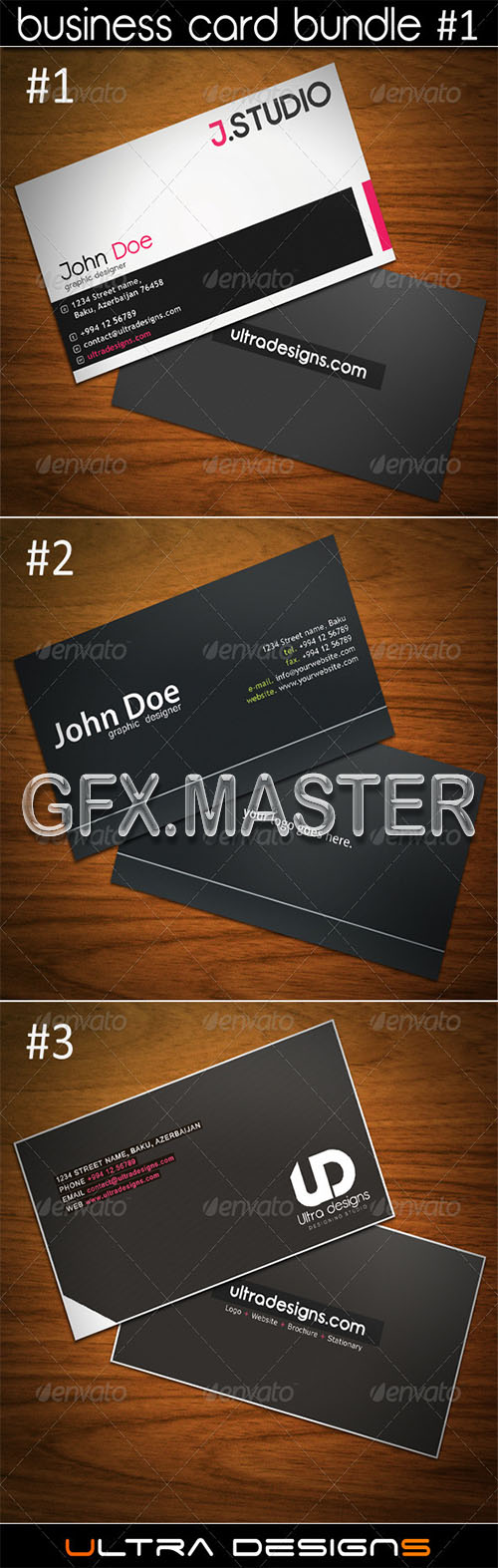 GraphicRiver - Business Card Bundle #1