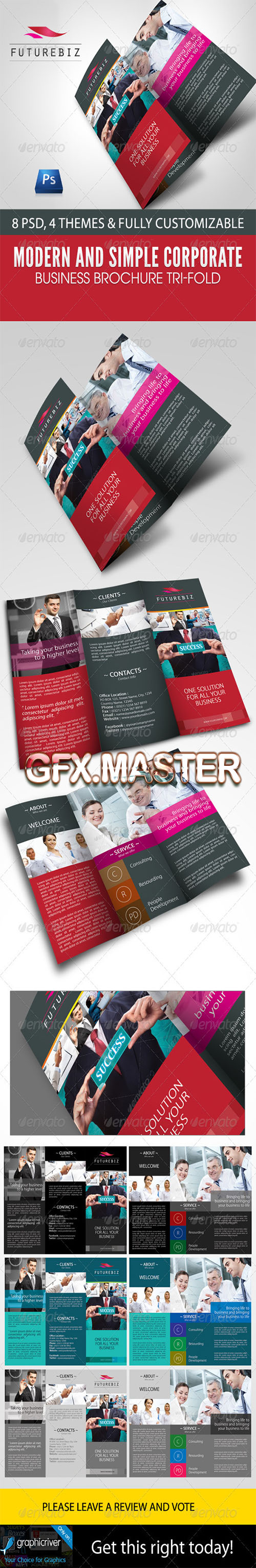 GraphicRiver - Modern and Simple Corporate Business Brochure