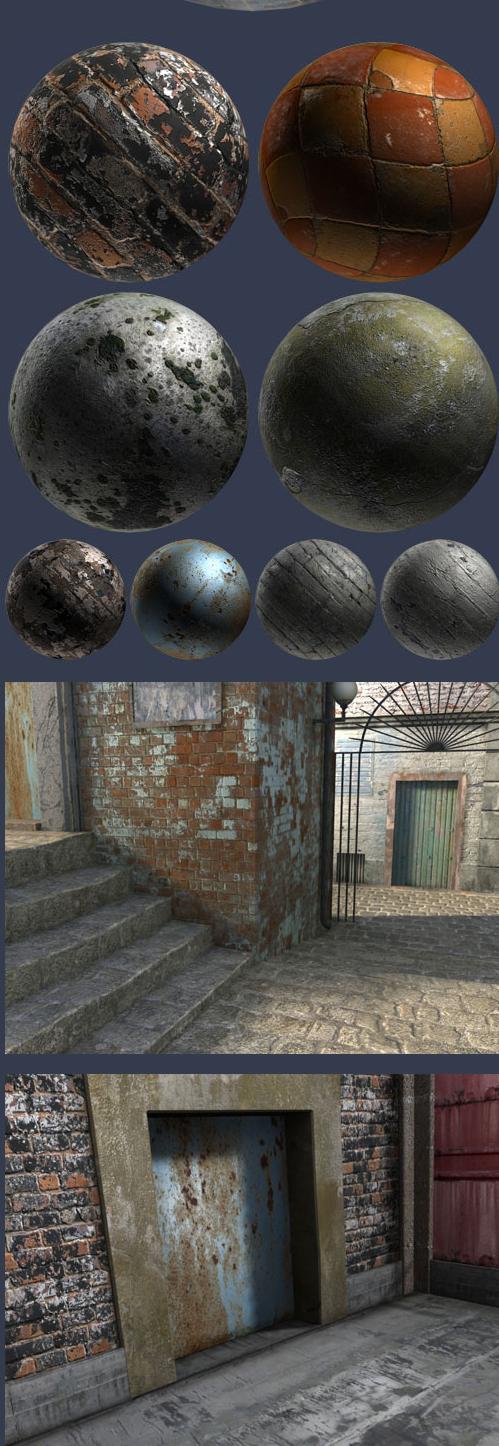 3DTotal - Total Textures V2: R2 Aged & Stressed