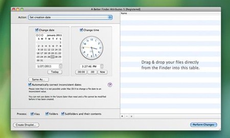 A Better Finder Attributes v5.16 Mac OS X