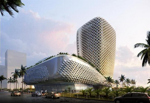 3D Max Model Qatar Public Buildings