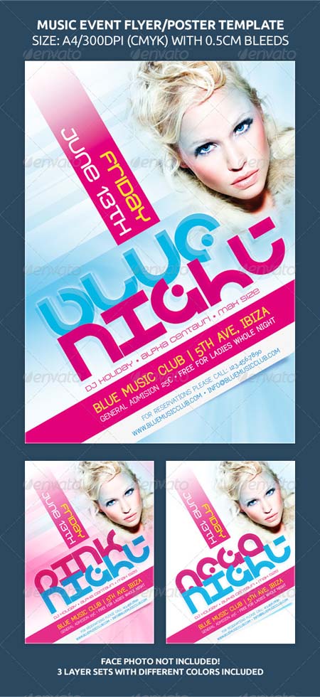 GraphicRiver Music Event Flyer Poster Template
