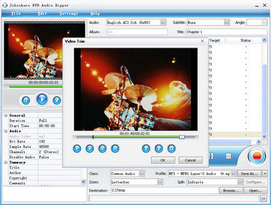 Joboshare DVD Audio Ripper 3.4.1.0723 