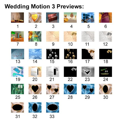 Actionbacks Wedding video motion Vol 3