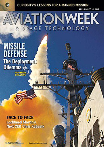 Aviation Week & Space Technology - 13 August 2012 