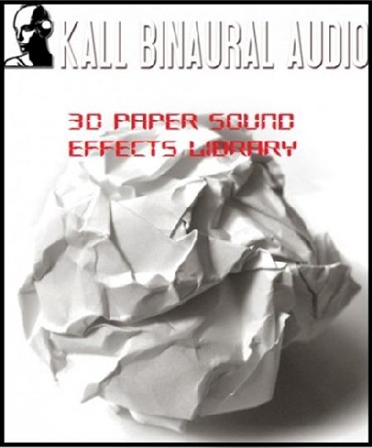 Kall Binaural Audio - 3D Paper Sound Effects Library (WAV)