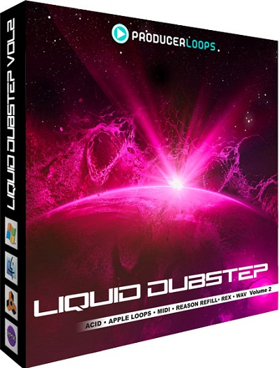 Producer Loops Liquid Dubstep Vol 2 WAV REX-SoSISO