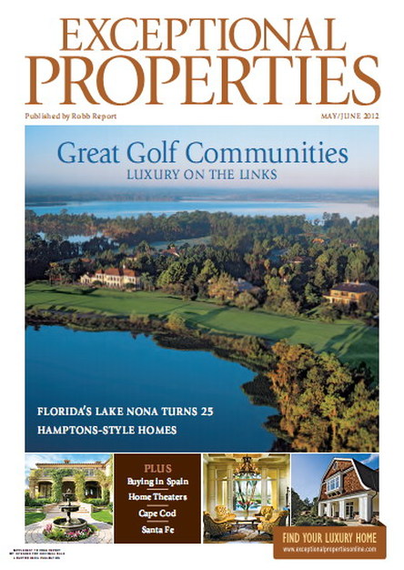 Robb Report Exceptional Properties May/June 2012  