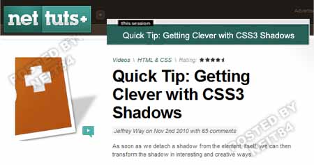 Quick Tip: Getting Clever with CSS3 Shadows - NetTuts+
