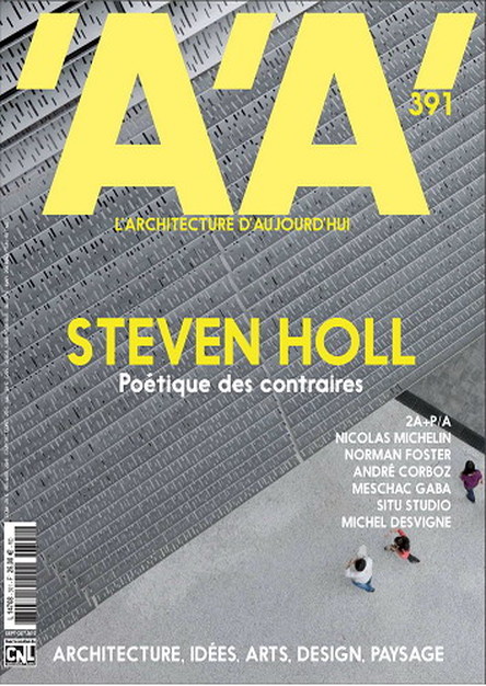 AA L'architecture d'aujourd'hui Magazine Issue 391 (September/October 2012)  