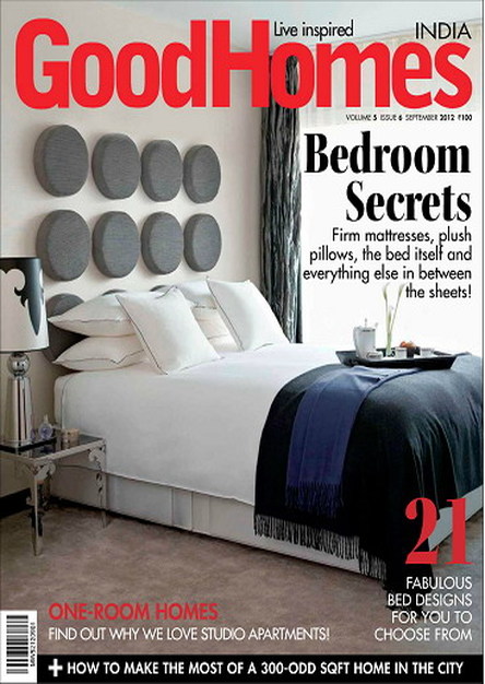 Good Homes India Magazine September 2012  