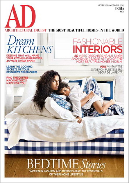 Architectural Digest Magazine (India) September/October 2012 