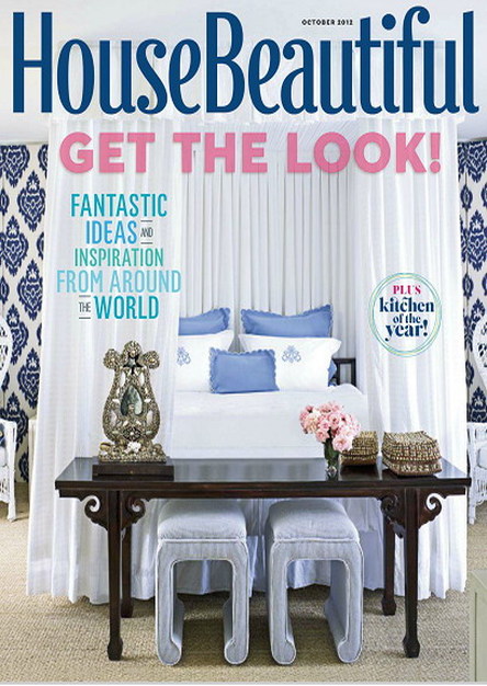 House Beautiful Magazine October 2012 